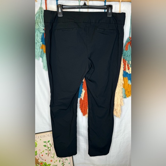 The Limited Black Exact Stretch Straight Leg Pants Womens Career Wear Size 14 - Picture 8 of 12